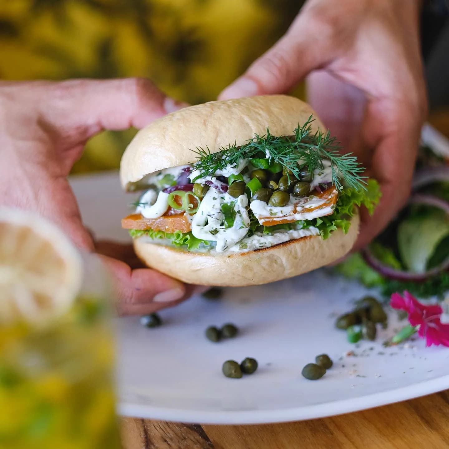 Salmon Bagel