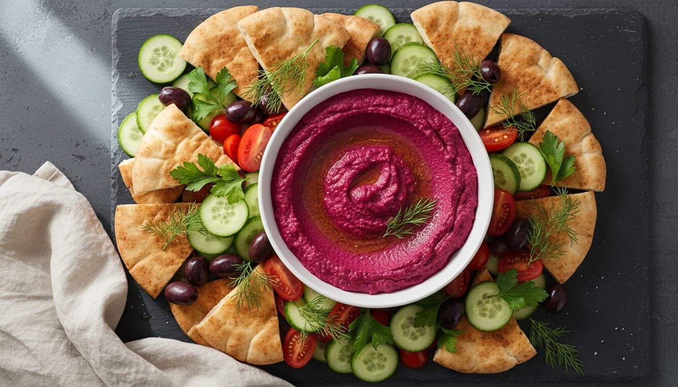 A Dip Plate Built for Sharing